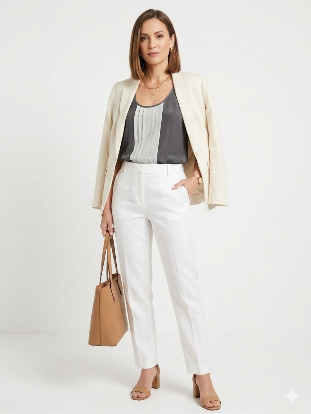 100% Silk Blouse Tank - Banana Republic